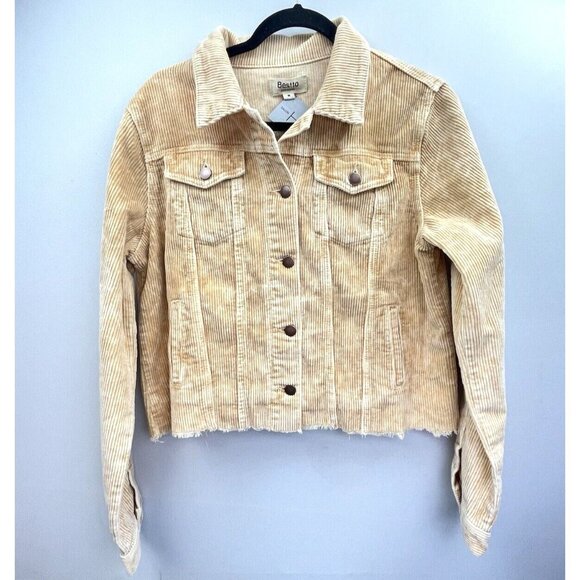 BESTTO Corduroy Jacket Women’s Medium Cropped Size Medium - Picture 5 of 15
